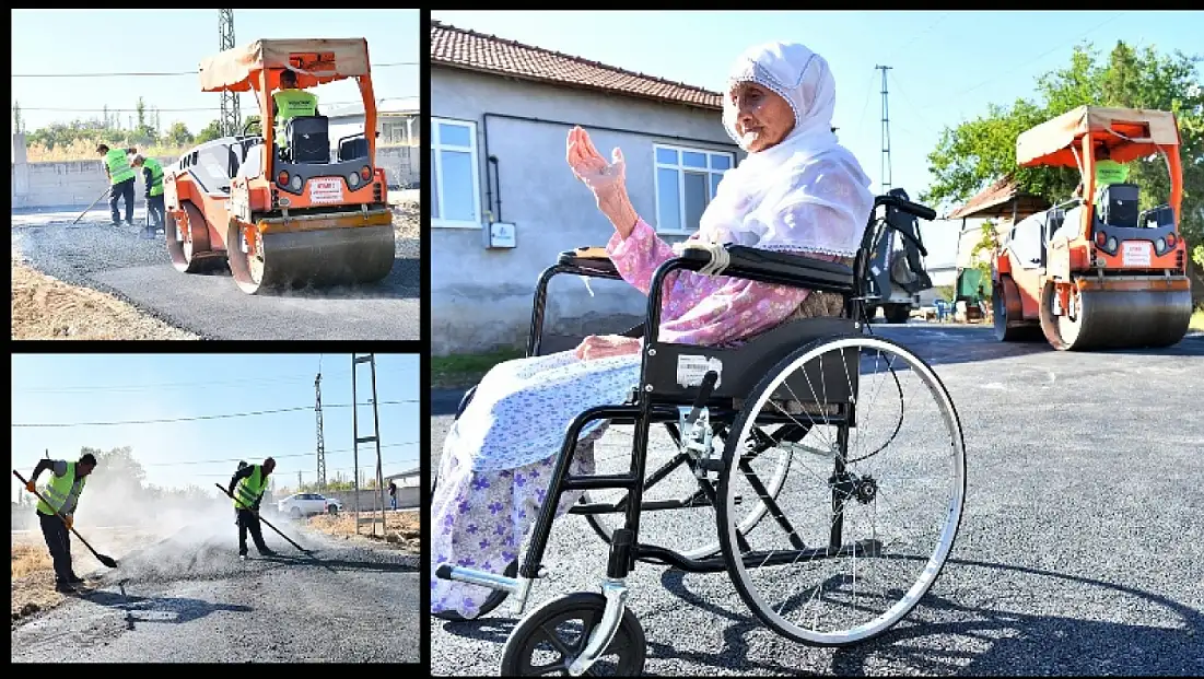 90 Yaşındaki Gülistan Teyze’nin Yol Talebi Yerine Getirildi