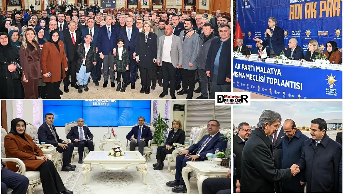 AK Parti Genel Bşk. Yrd. Mustafa Demir Malatya’da Partililerle Buluştu
