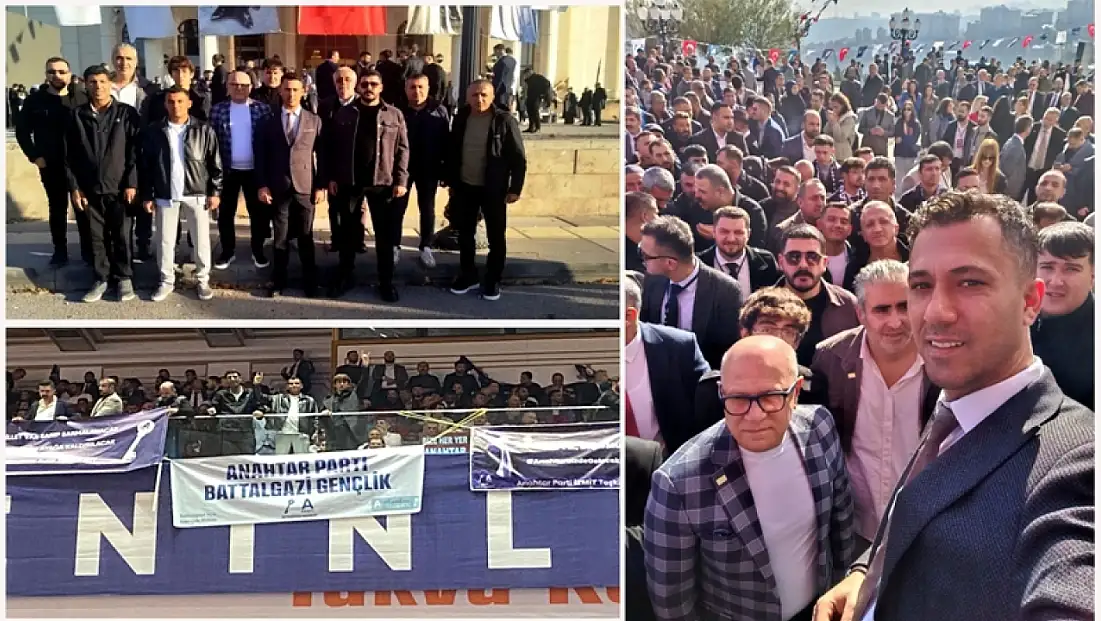 Anahtar Parti 1. Yıl Kutlamasında Battalgazi İlçe Başkanlığı Ankara’da Sahnedeydi!