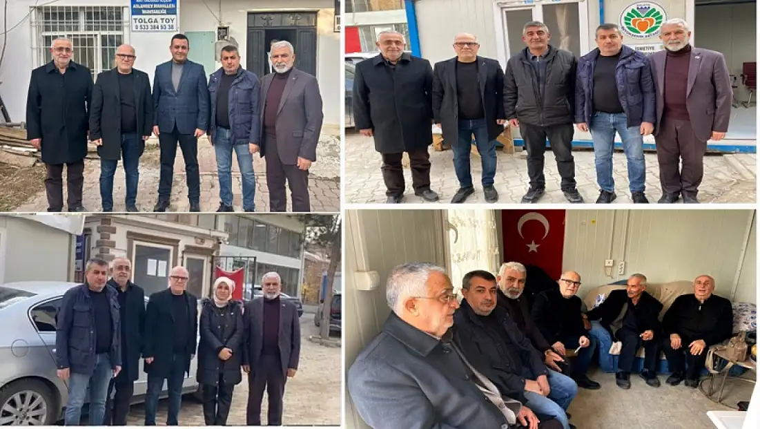 Anahtar Parti Battalgazi’den Mahalle Muhtarlarına Ziyaret