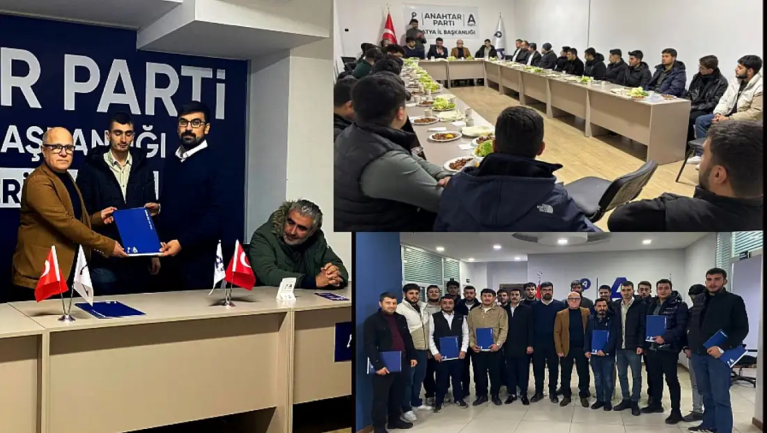 Anahtar Parti Battalgazi İlçe Gençlik Kolları Başkanlık Divanı oluşturuldu