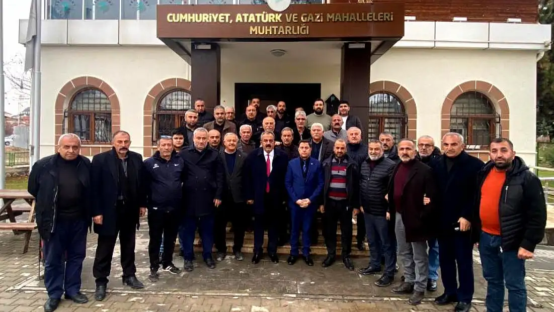 Başkan Adayı Arif Ede Destek Ziyaretlerine Devam Ediyor