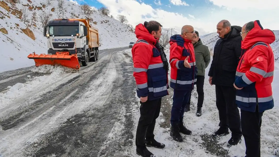Başkan Er Porga Bağlantı Yolundaki Çalışmaları Denetledi