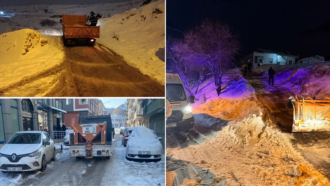 Battalgazi İlçesinde Kapalı Köy Yolu Kalmadı