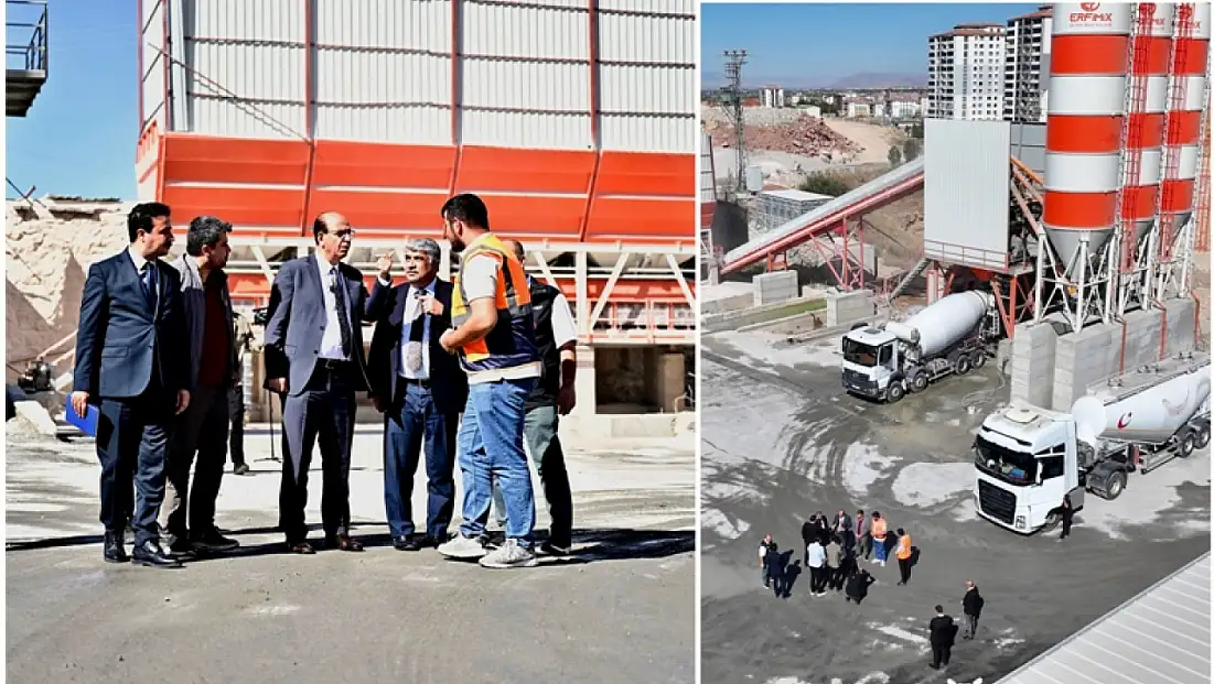 Beton Santrali Yeniden Yeşilyurt Belediyesinde