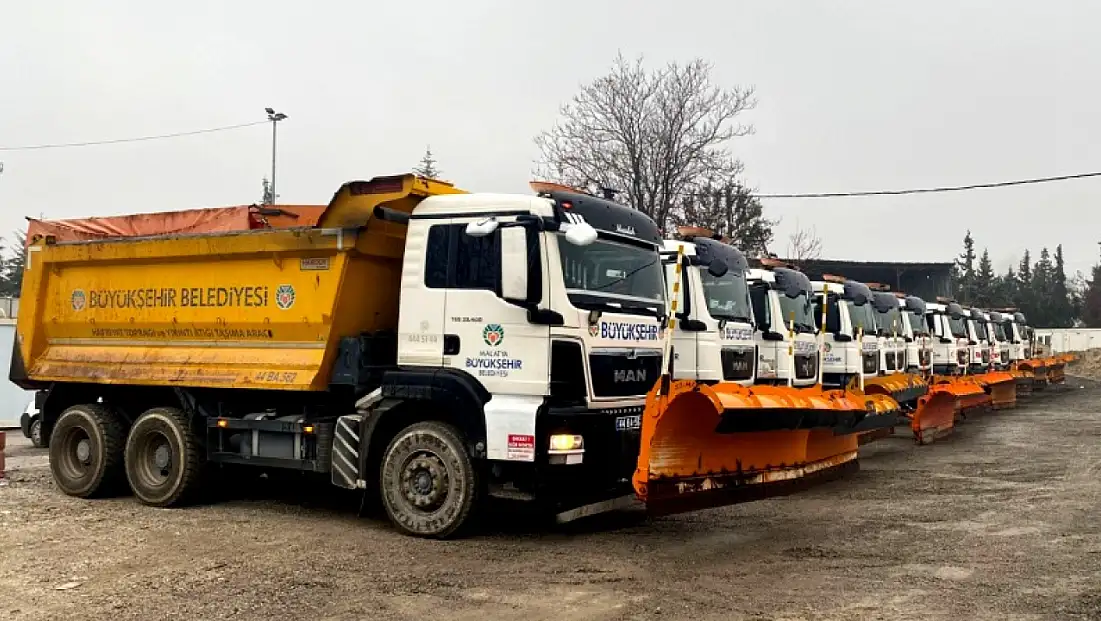Büyükşehir Belediyesi Kar Yağışına Hazır