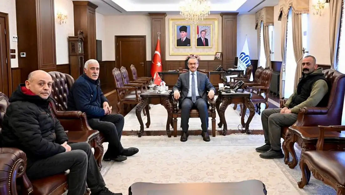 Esnaf Odası Bşk. Altay’dan Vali Seddar Yavuz’a Ziyaret