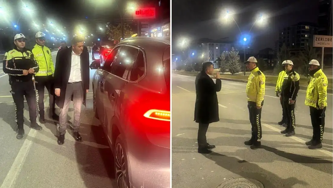 İl Emniyet Müdürü Kayhan Ay’dan Yeşilyurt’taki Uygulama Noktalarına Ziyaret