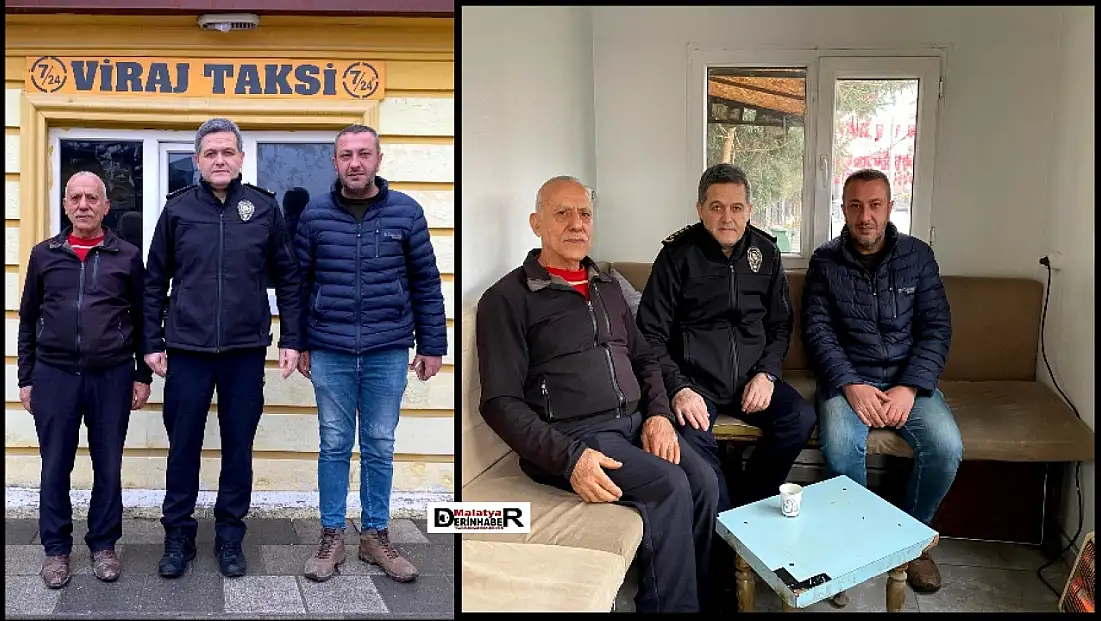 İl Emniyet Müdürü Kayhan Ay’dan Taksici Esnafına Samimi Ziyaret