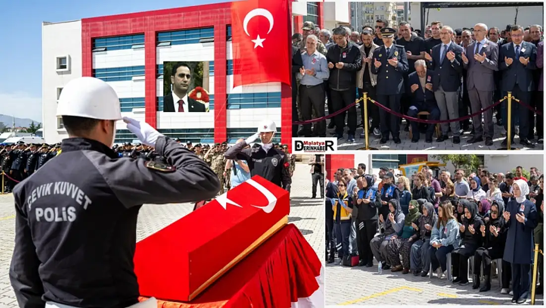 Komiser Göksel Özay İçin İl Emniyet Müdürlüğünde Tören