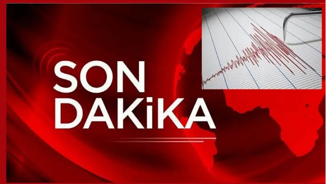 Malatya’nın Kale İlçesinde Deprem