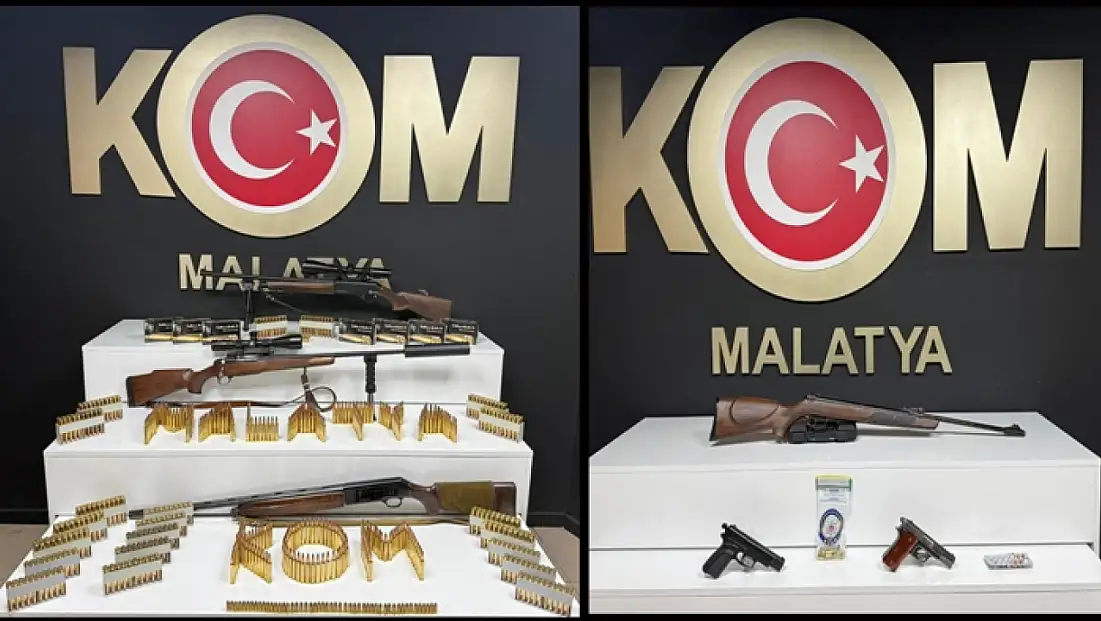 Operasyonda Çok Sayıda Silah Ele Geçirildi