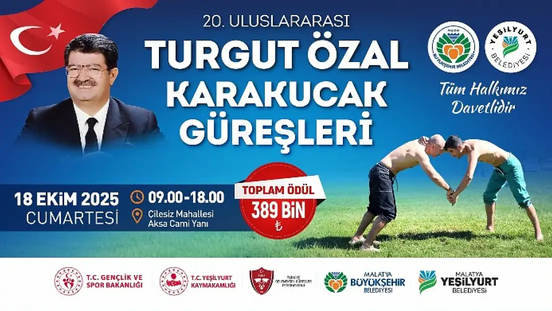 Pehlivanlar, Malatya’da Buluşuyor
