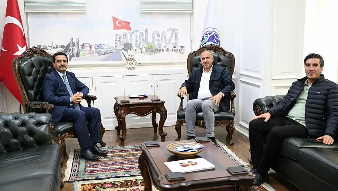 PÜRDEF Genel Bşk. Dursun’dan Battalgazi Belediye Başkanı Taşkın’a Ziyaret