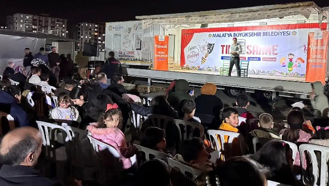 Ramazan Coşkusu Konteyner Kentlerde Büyükşehir Belediyesinden