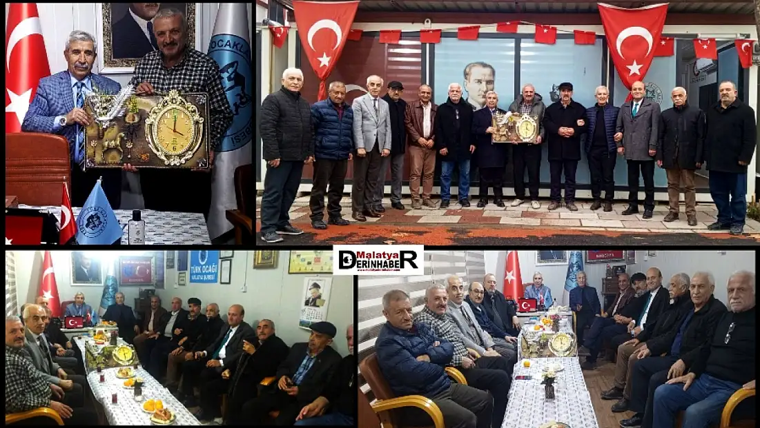 Türk Ocakları Malatya Şubesine Ziyaretçi Akını
