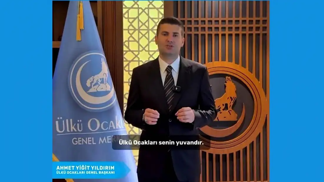 Ülkü Ocakları Genel Başkanı Yıldırım; Bir Milletin Aradığı Umut Burada Yaşar