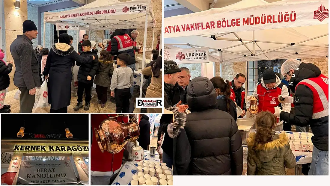 Vakıflar’dan Berat Kandili’nde Gönülleri Isıtan Salep İkramı