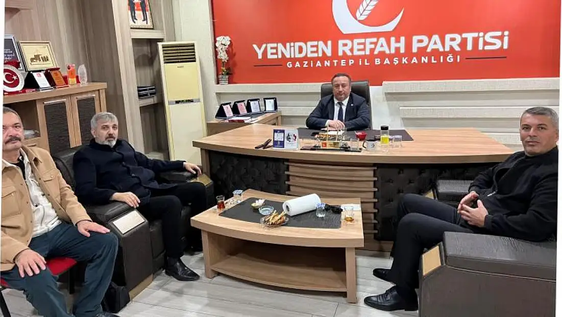 Yeniden Refah Partisi’nden Gaziantep’te Kardeşlik Ziyareti