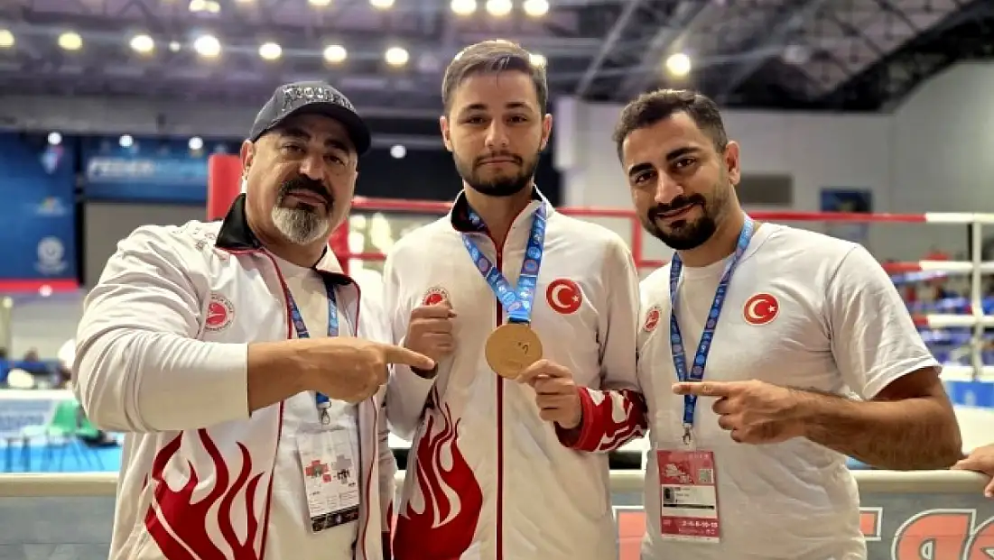 Yeşilyurt Belediyesi’nin Kick Boks Milli Sporcusu Avrupa Üçüncüsü