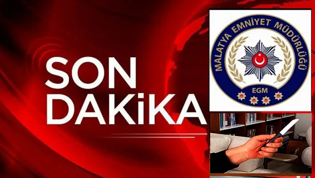 Yeşilyurt’ta Bıçaklı Kavga