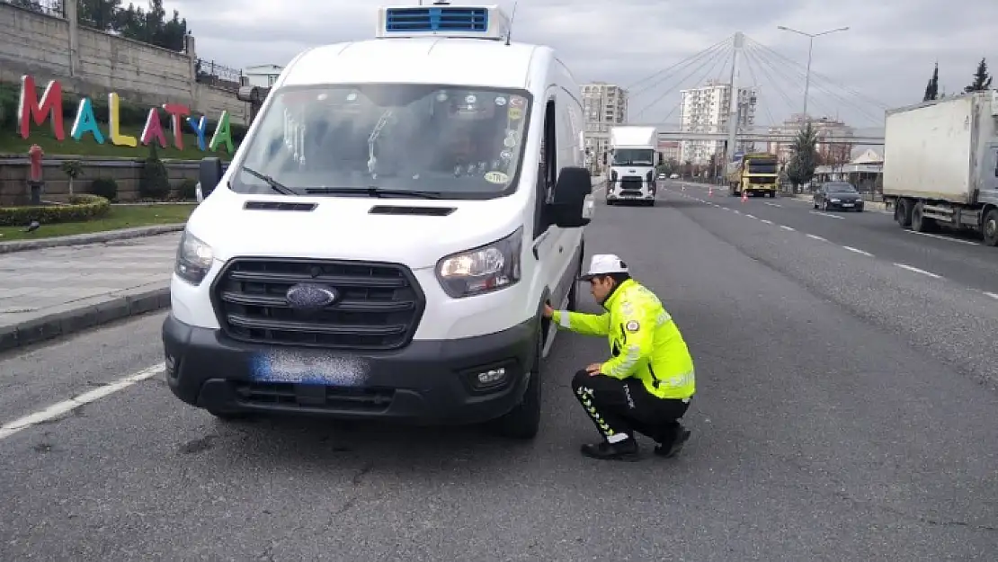 1 Aralık'tan İtibaren Kış Lastiğine Sıkı Denetim