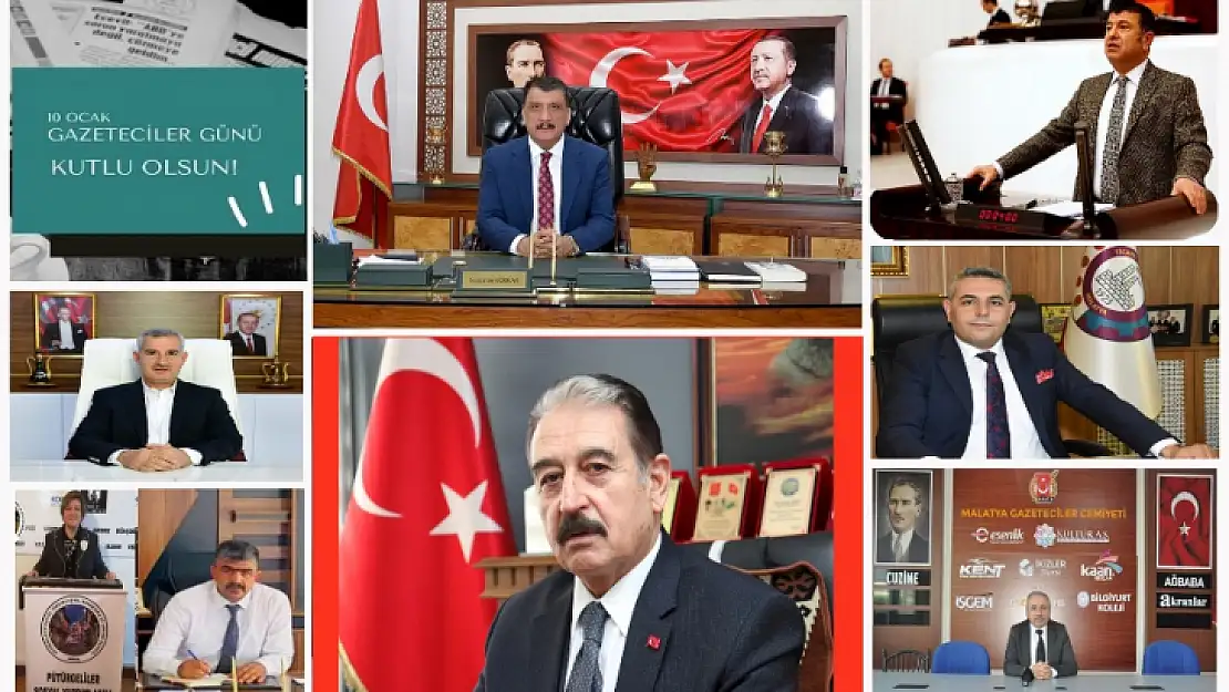 10 Ocak Çalışan Gazeteciler Günü Mesajları