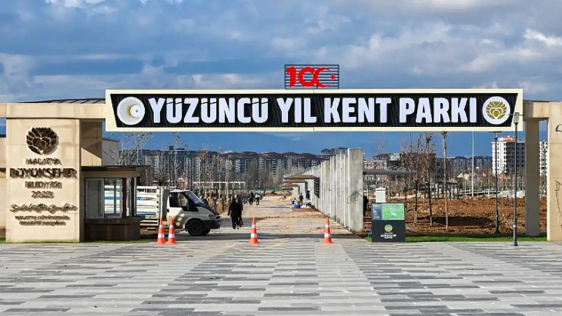 100.Yıl Kent Parkı Bölgeye Nefes Aldıracak