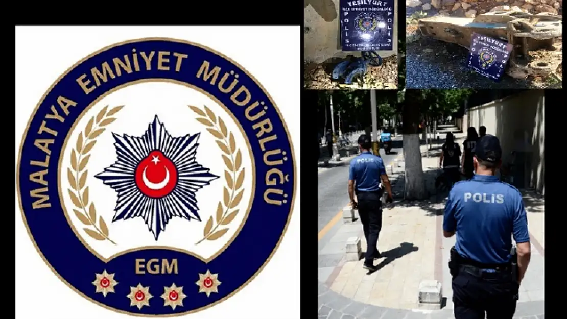 103 Kişi Malatya Polisinden Kaçamadı