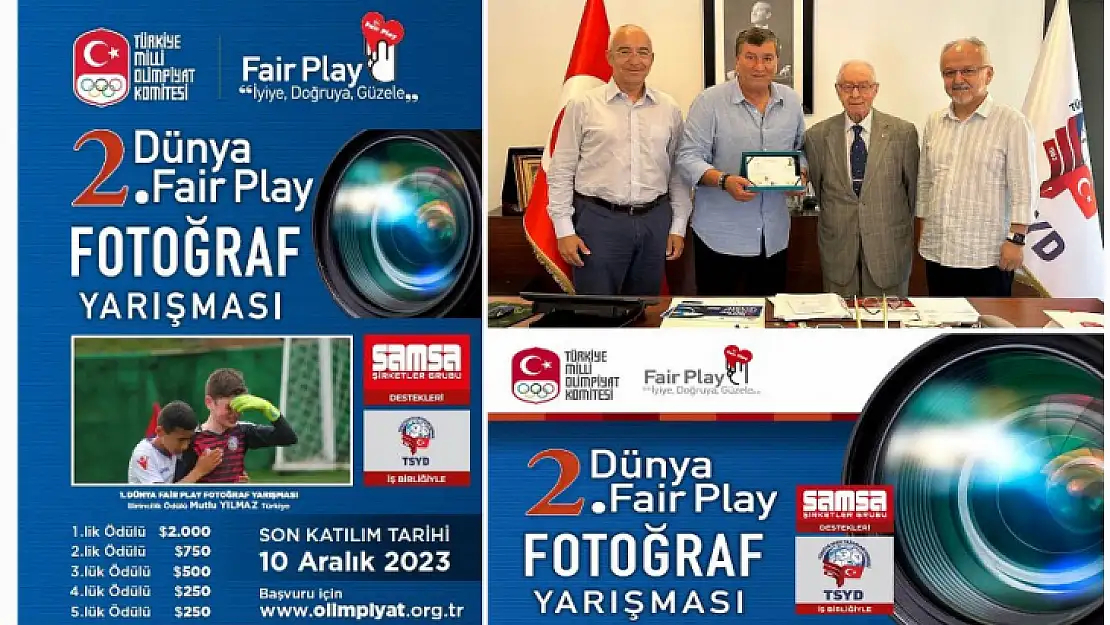 2. Dünya Fair Play Fotoğraf Yarışması'na TSYD Desteği