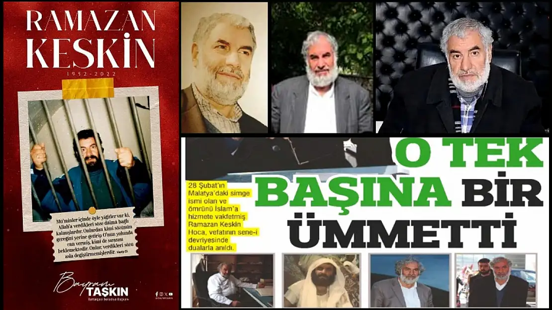 28 Şubat'ın Sessiz Kahramanı Ramazan Keskin Hoca Dualarla Anıldı