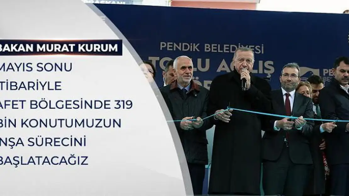 319 Bin Konutun İnşası Başlıyor