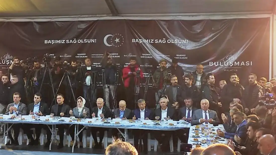 6 Lı Masa Liderleri Malatya'da