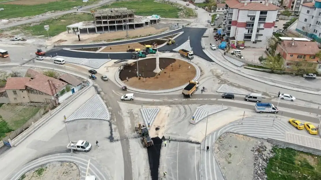 6 Mahallenin Yararlanacağı Çarmuzu Kavşağında Çalışmalara Devam