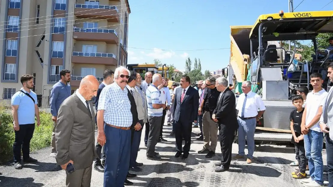 718 Mahallede Belediyemizin Şantiyeleri Var