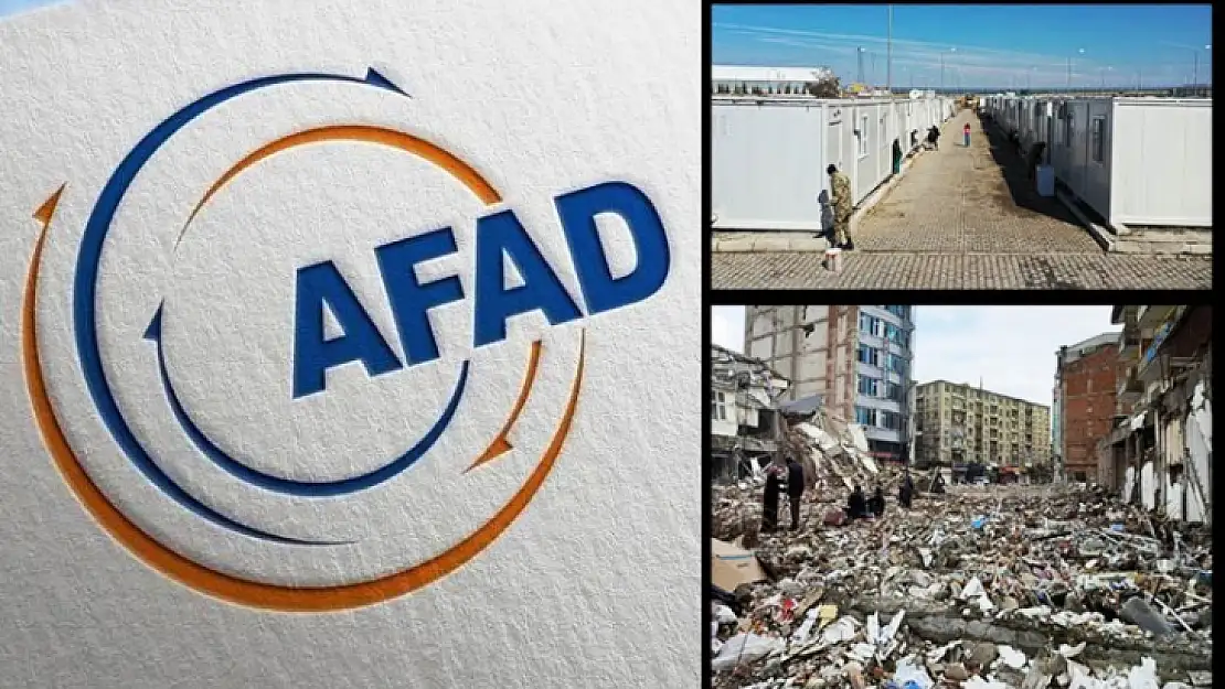 AFAD Konteynır Kentlerde Kalan Rakamları Açıkladı