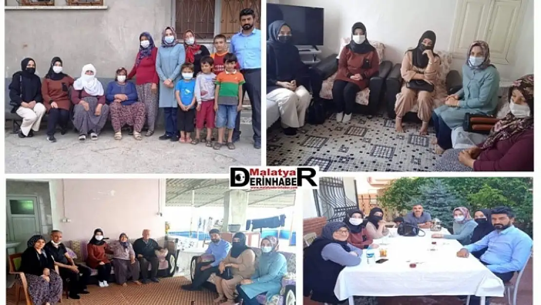 AK Parti Akçadağ İlçe Teşkilatından Önemli Ziyaretler