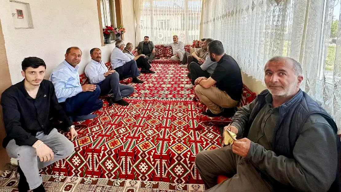 AK Parti Hekimhan İlçe Başkanı Salim Akyüz'den Söğüt Mahallesi'ne Ziyaret