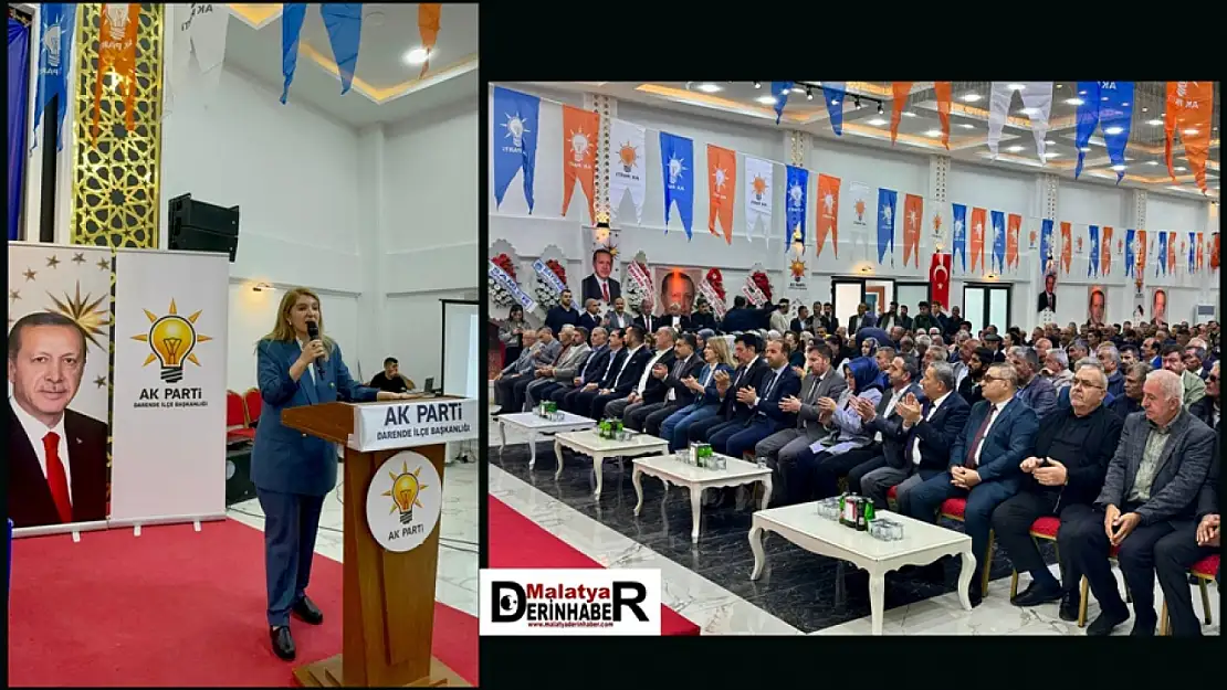 AK Parti Darende İlçe Kongresinde Veysel Karaman ile Yola Devam