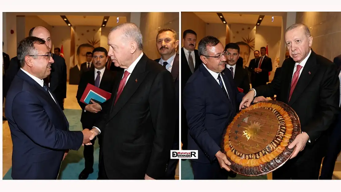 AK Parti Malatya İl Başkanı Ali Bakan, Cumhurbaşkanı Erdoğan ile Görüştü
