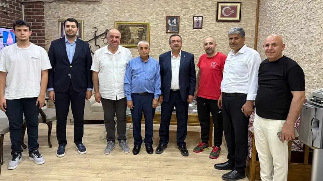 AK Parti İl Başkanı Ali Bakan'dan Yunus Görgün'e Anlamlı Ziyaret