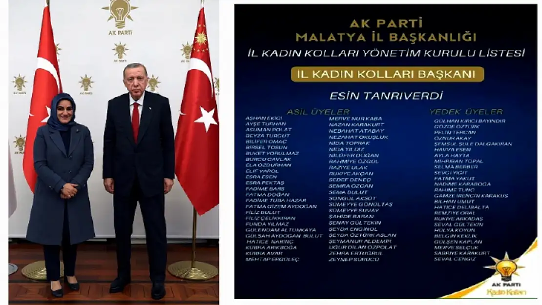 AK Parti Malatya İl kadın Kolları Yönetim Kurulu