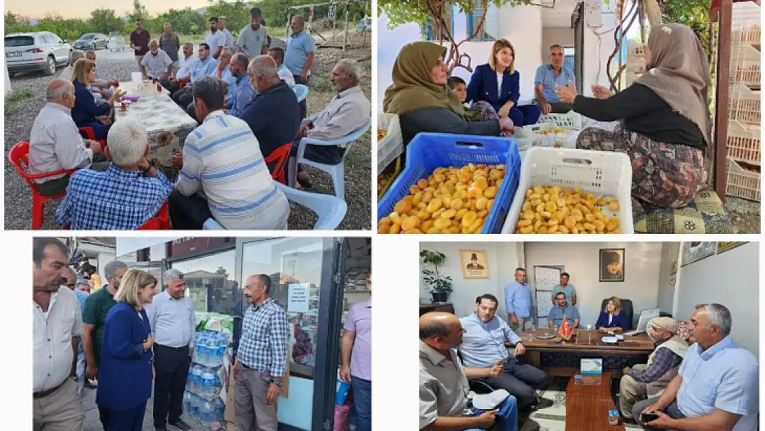 AK Parti Milletvekili Ölmeztoprak'a Akçadağ İlçesinde Coşkulu Karşılama