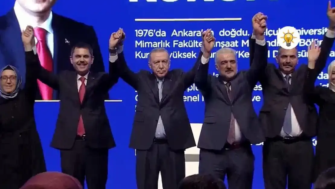 AK Parti'nin Bazı Adaylarını  Erdoğan Açıkladı