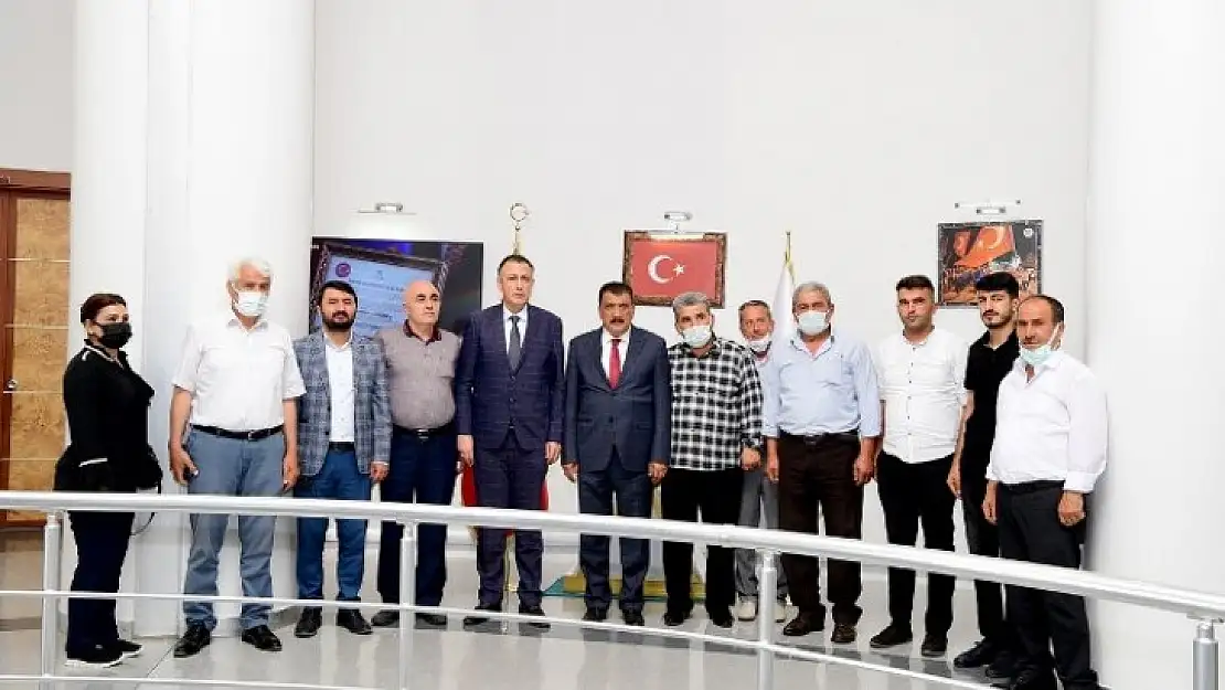 Ak Parti Yerel Yönetimlerden Başkan Gürkan'a Ziyaret