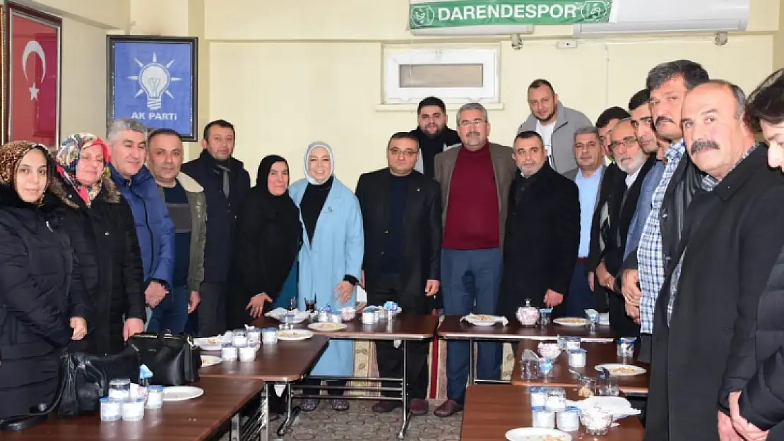 AK Partili Çalık Darendelilerle Buluştu