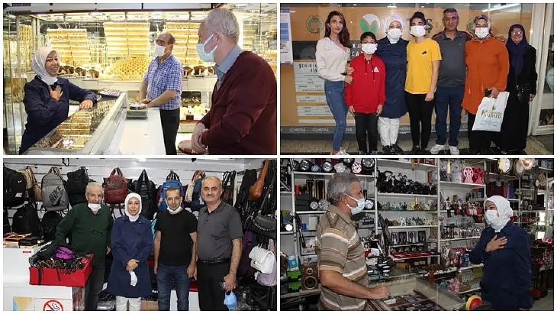 AK Partili Çalık'tan Kapalı Çarşı Esnaflarına Ziyaret