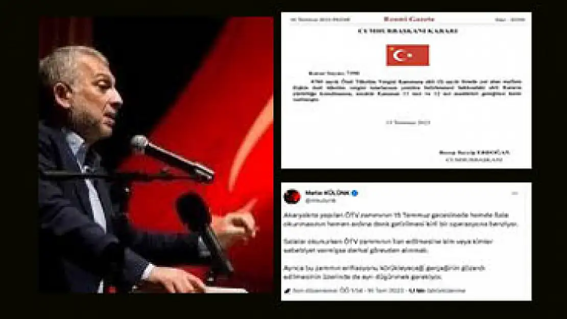 AK Partili Külünk'ten ÖTV Tepkisi' Kirli Bir Operasyona Benziyor'