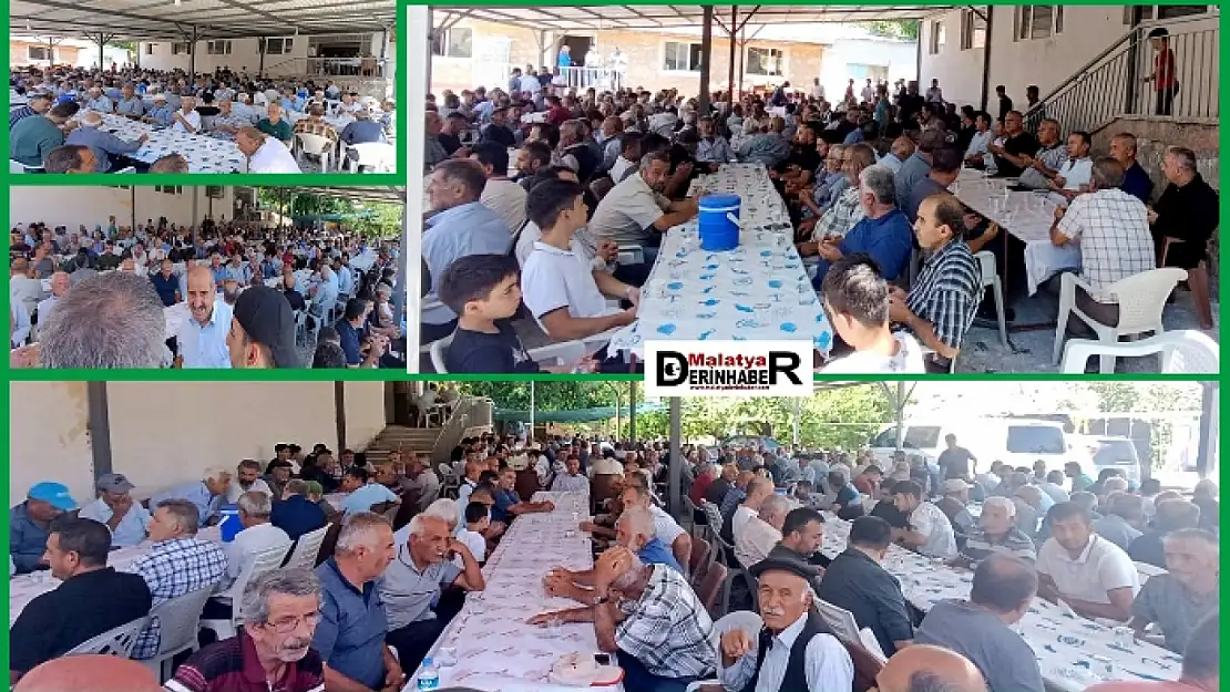 Akçadağ Çobanuşağı'nda Abdurrahman Çoban Tarafından Mevlid Programı