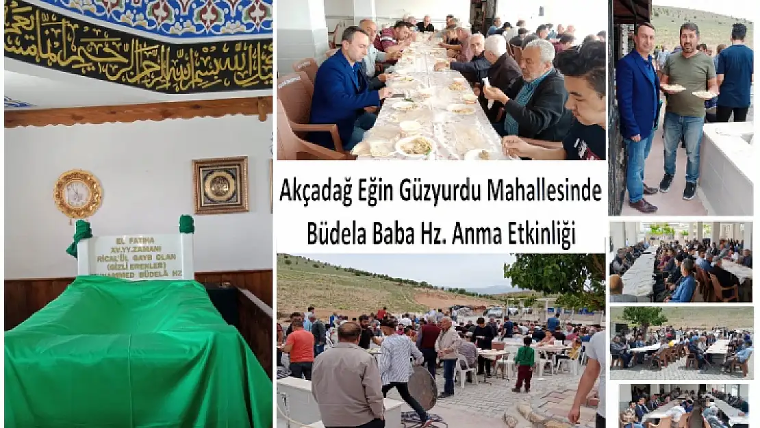 Akçadağ'da Büdela Hz. İçin Mevlidi Şerif Okutuldu